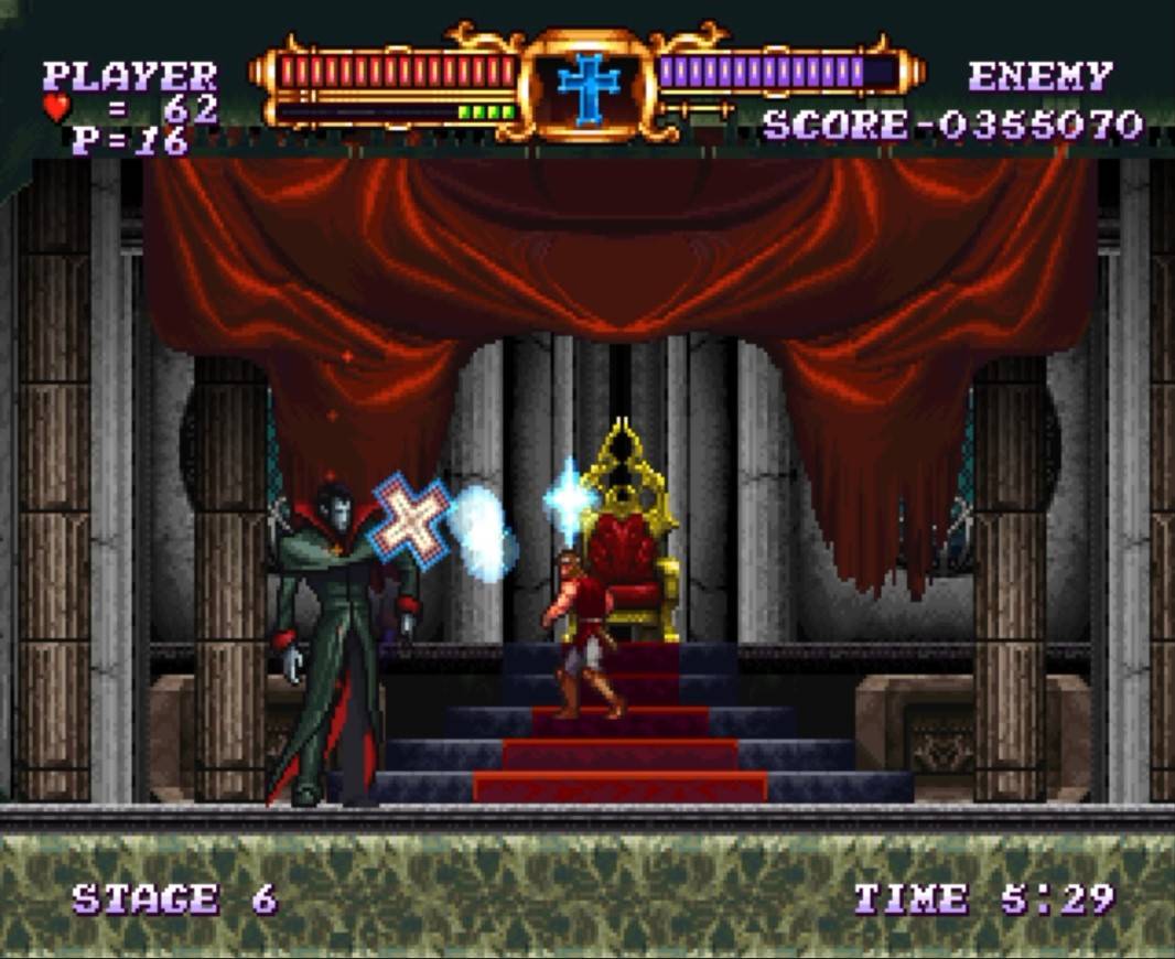 Castlevania The Adventure ReBirth - геймплей игры на Nintendo Wii